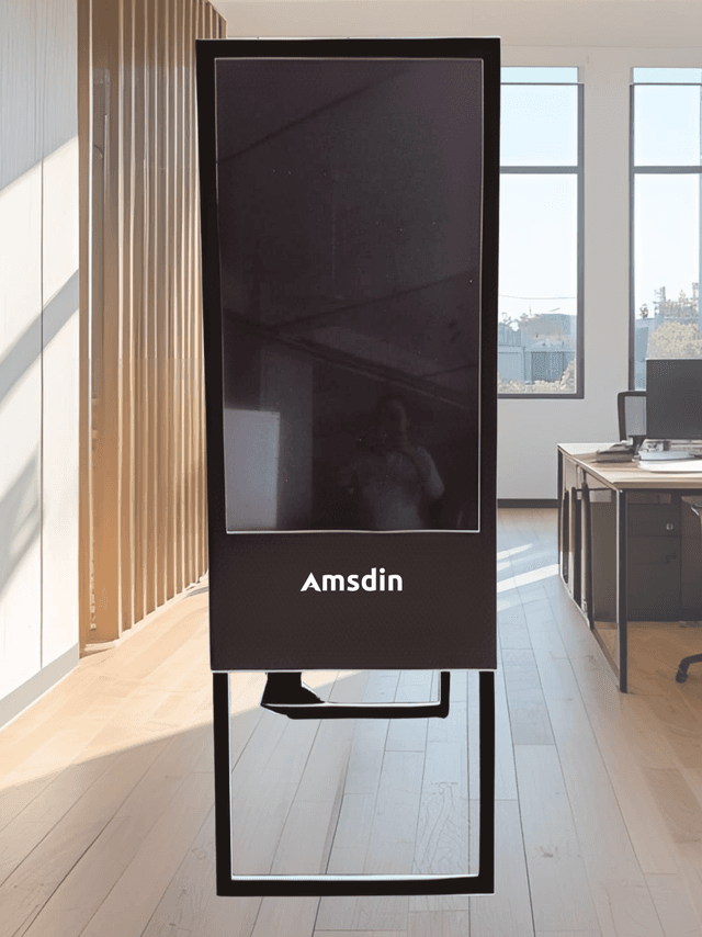 Image of 50 Inch Easel-Style Digital Display for Indoor Advertising