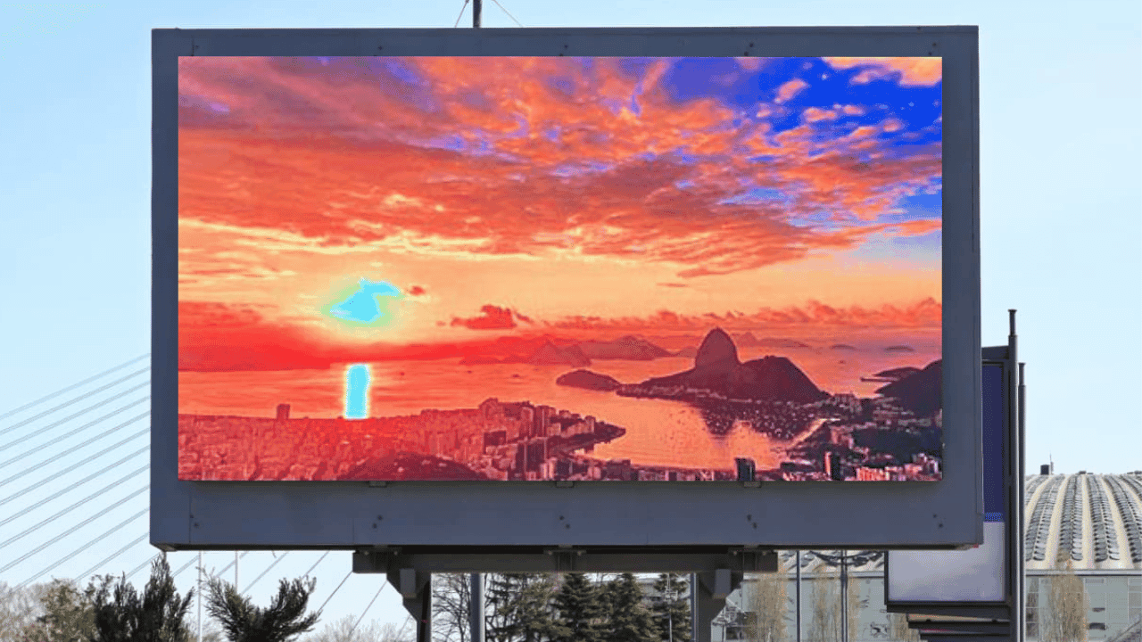 High-Brightness Outdoor LED Advertising Display for Billboards and Promotions