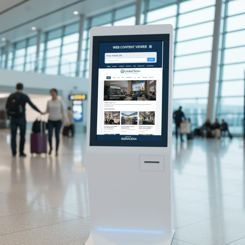 iFrame Widget for Digital Signage: Embed External Web Content Seamlessly