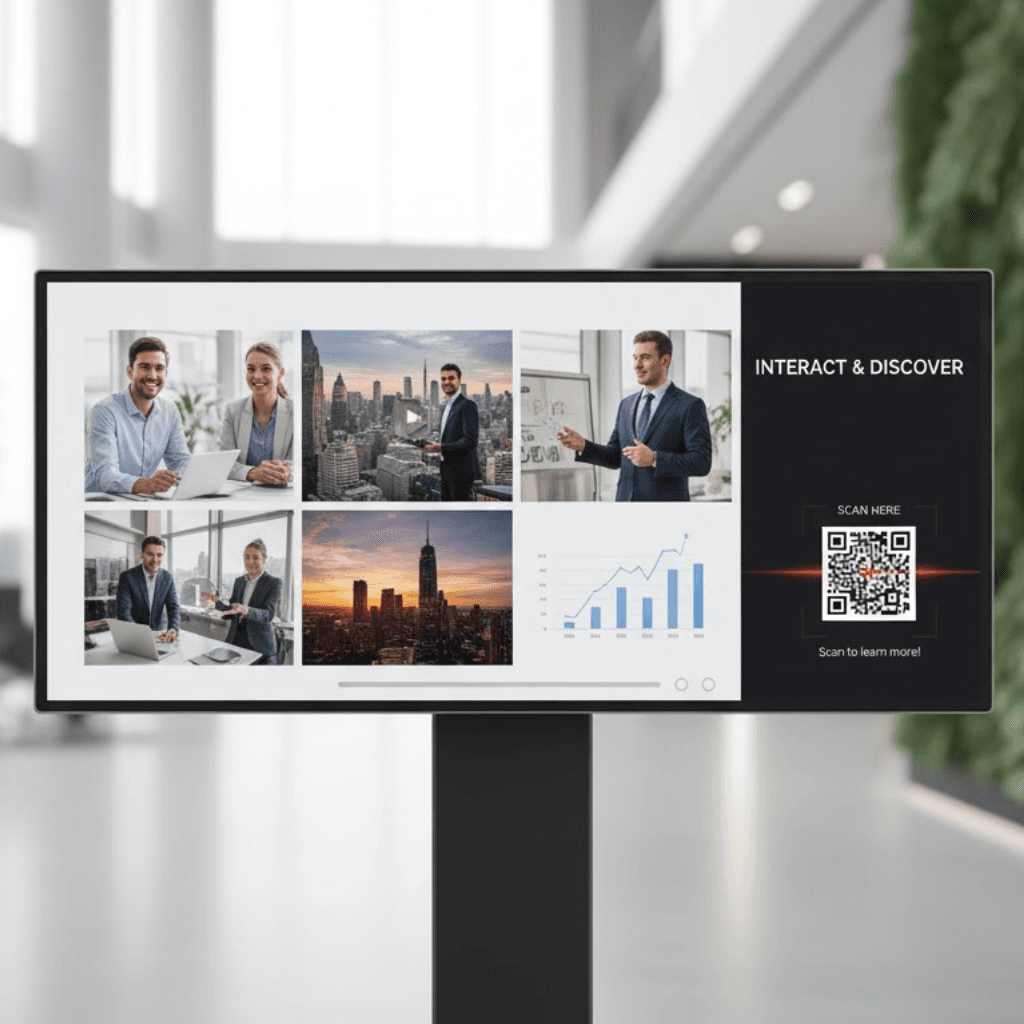 Scan & Learn Widget: Transform Interactive Learning with QR Codes on Digital Signage