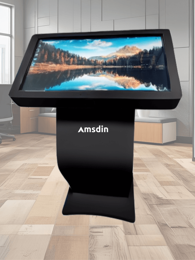 Image of Smart 32-Inch Touchscreen Business Kiosk for Self-Service & Digital Display