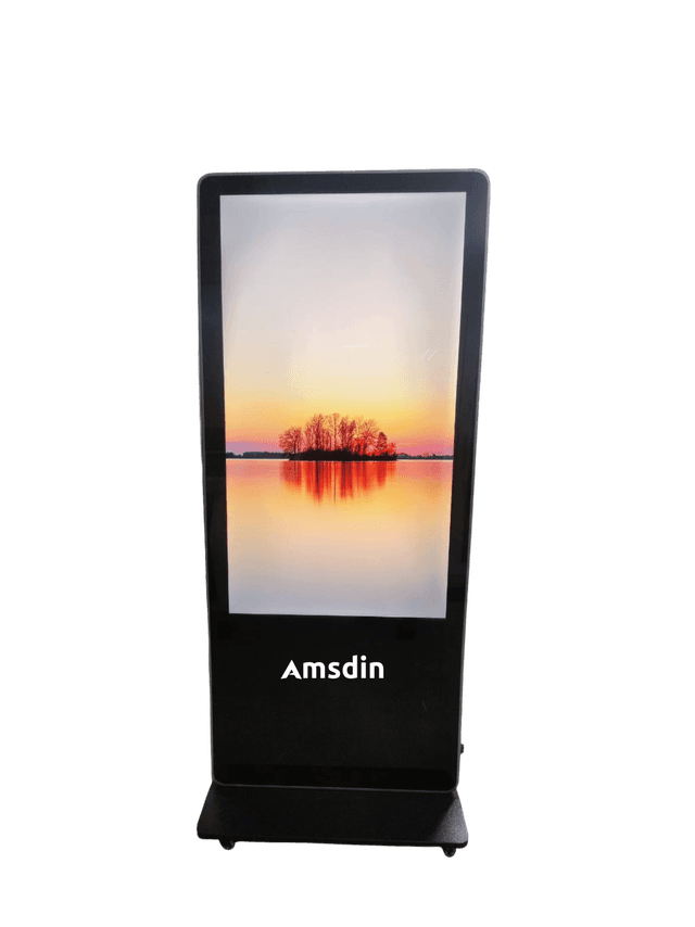 Image of 43 Inch Floor Standing Digital Display Totem Signage Screen